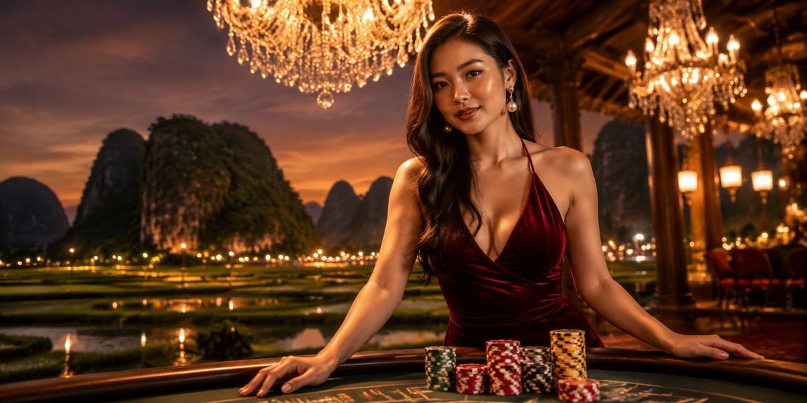 Không khí giải trí và cá cược sôi động tại chợ đêm Ninh Bình